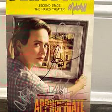 Appropriate Broadway Playbill signed by Elle Fanning and Sarah Paulson
