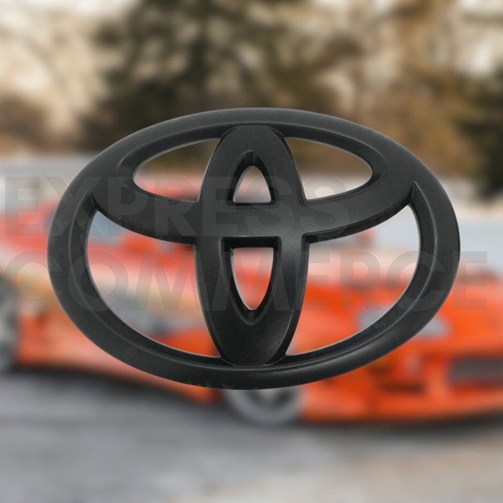 NEW 2022 23 24 Tundra Overlay Matte Blackout Overlay Front Grille Emblem Badge