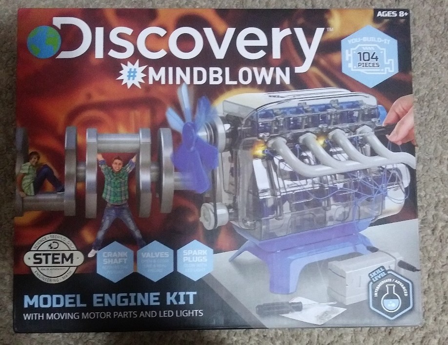 Discovery mindblown model engine kit
