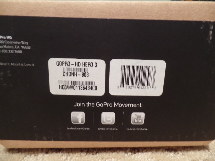 New! GoPro HD Hero 3