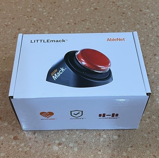 AbleNet LITTLEmack Single Message Dedicated Speech Generating Device