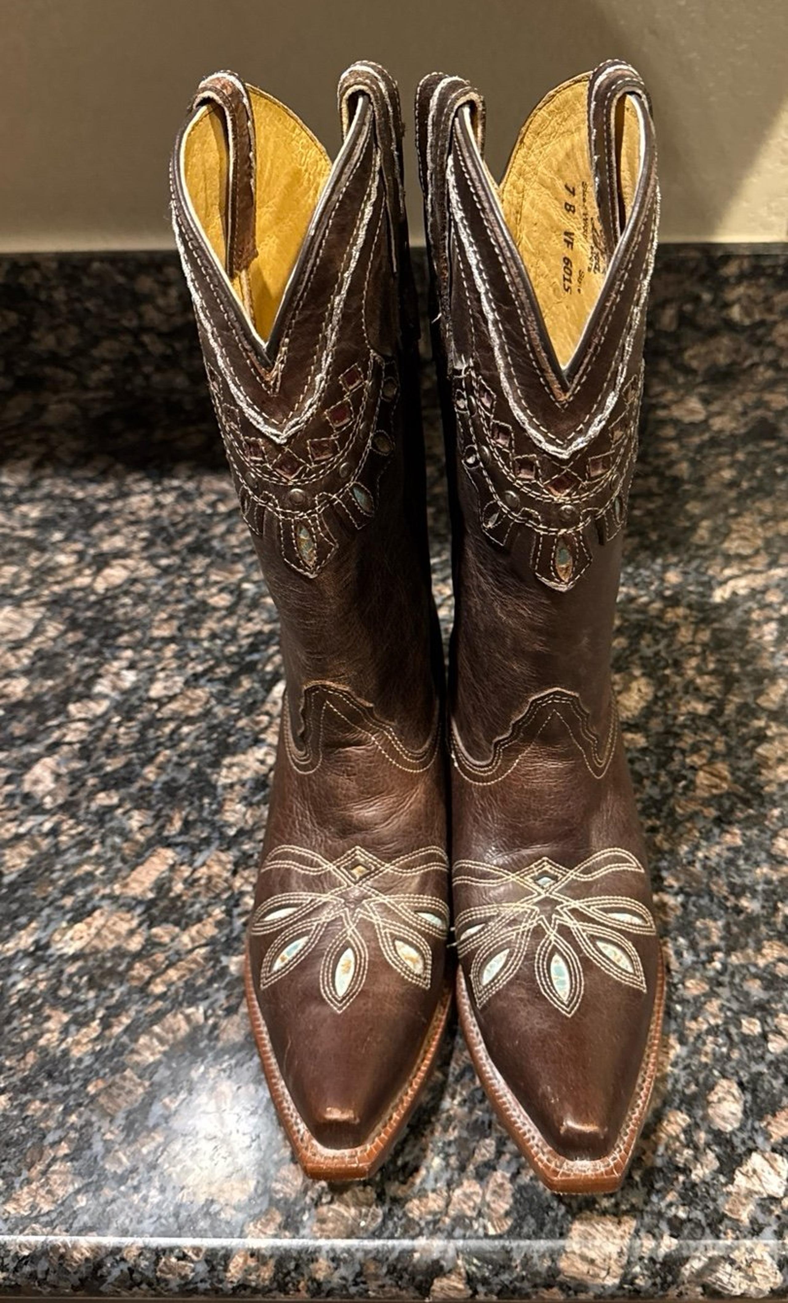 Tony Lama Rancho Western Boots 6015 women’s size 7