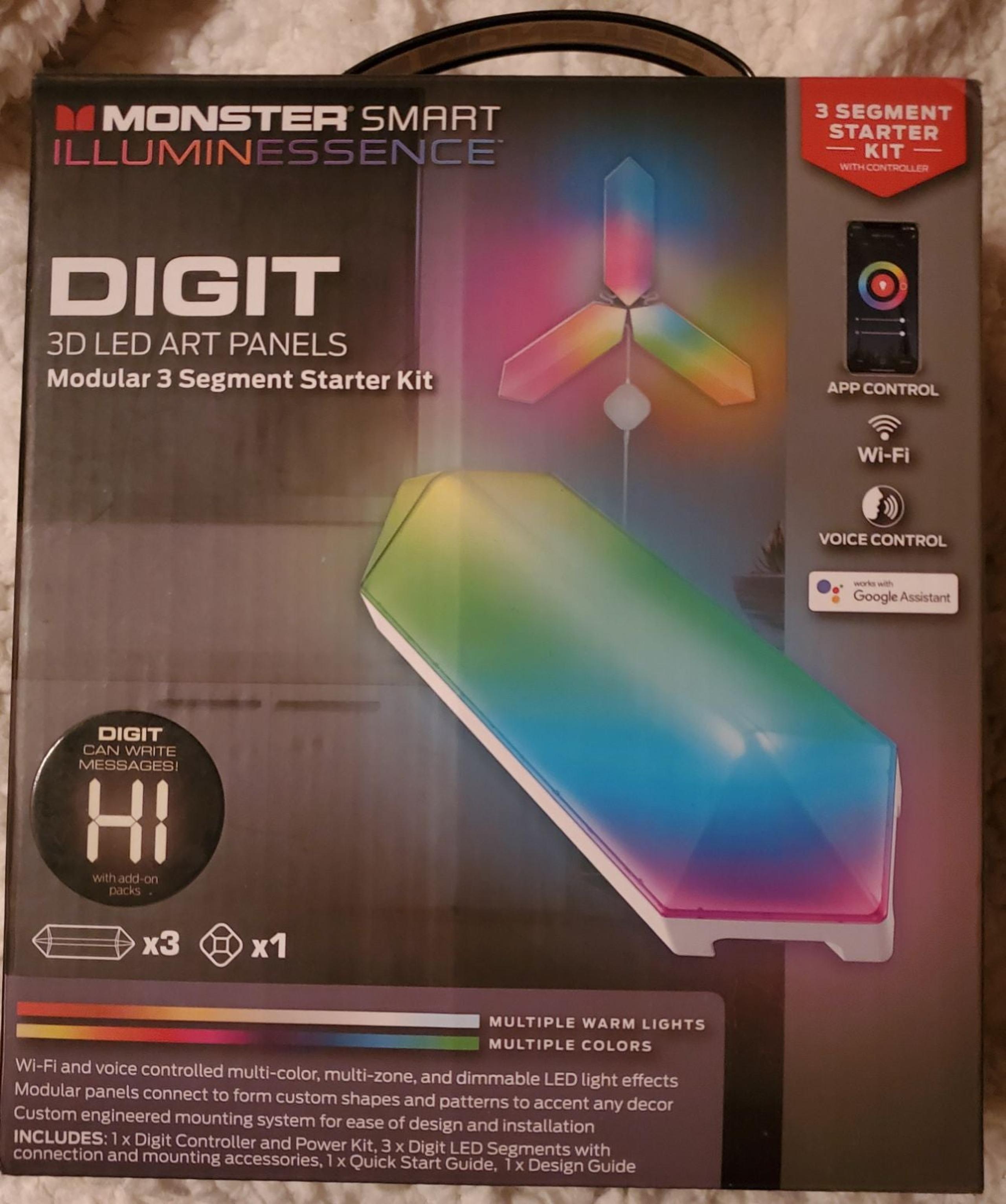 Monster 3D LED lighting
