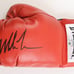Everlast left hand boxing glove has been hand-signed by Mike Tyson (HOF).