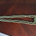 SIGNED HEIDI DAUS VERY LONG LARGE GREEN TOPAZ PEARL NECKLACE NWOT