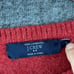 J Crew Lambswool Crewneck Sweater Men Medium Knit Red G