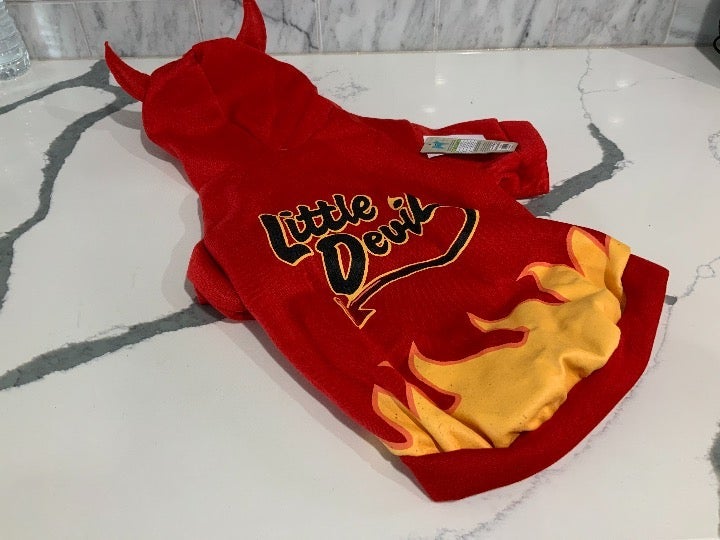 Halloween (Little Devil) Dog Hoodie - M