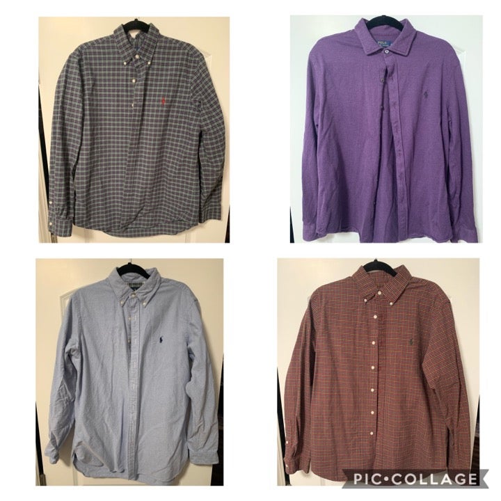 Lot of 21 Polo Ralph Lauren oxfords