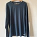 Vouri Men’s Long-Sleeve Tee Navy Heather L NWOT