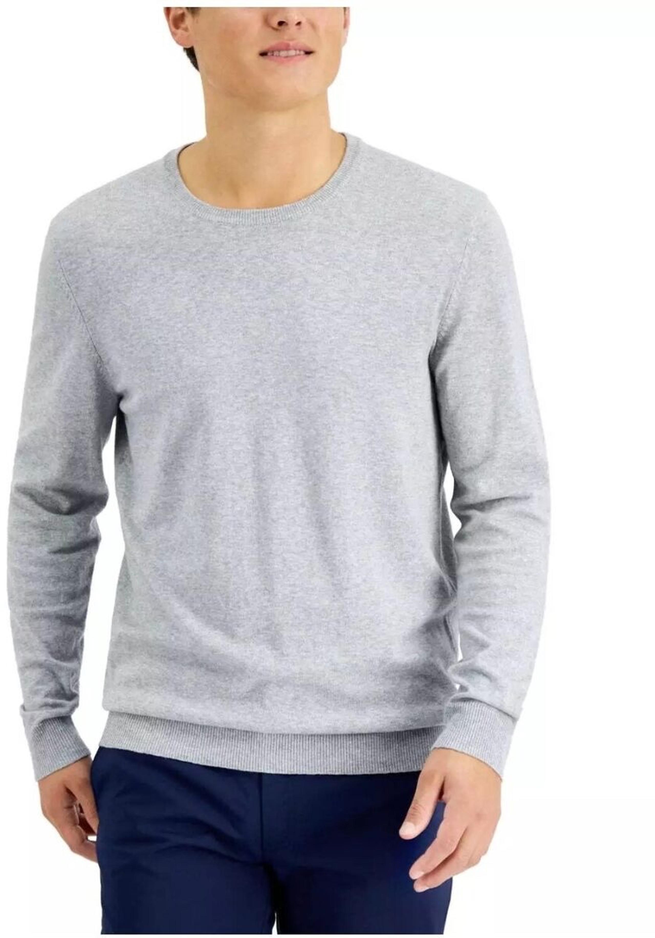 Alfani Men’s Solid Crewneck Sweater