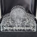Vintage Cut Crystal Napkin Holder