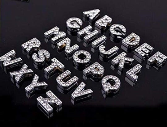Rhinestone Letter Sliders 260 pcs.