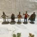 Five (5) Vintage Miscellaneous Military Metal Soldiers