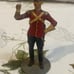 Five (5) Vintage Miscellaneous Military Metal Soldiers