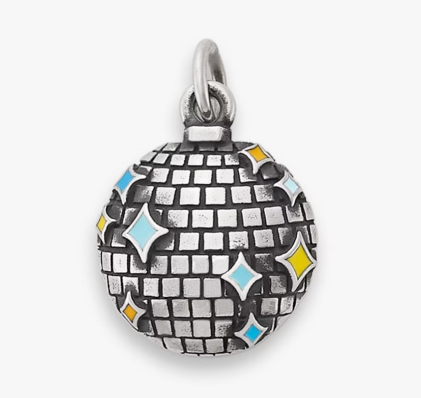 James Avery Enamel Disco Ball Charm
