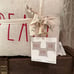 RAE DUNN FARMHOUSE HOME DECOR XMAS CHRISTMAS HOLIDAY PEACE LOVE JOY NEW PILLOW