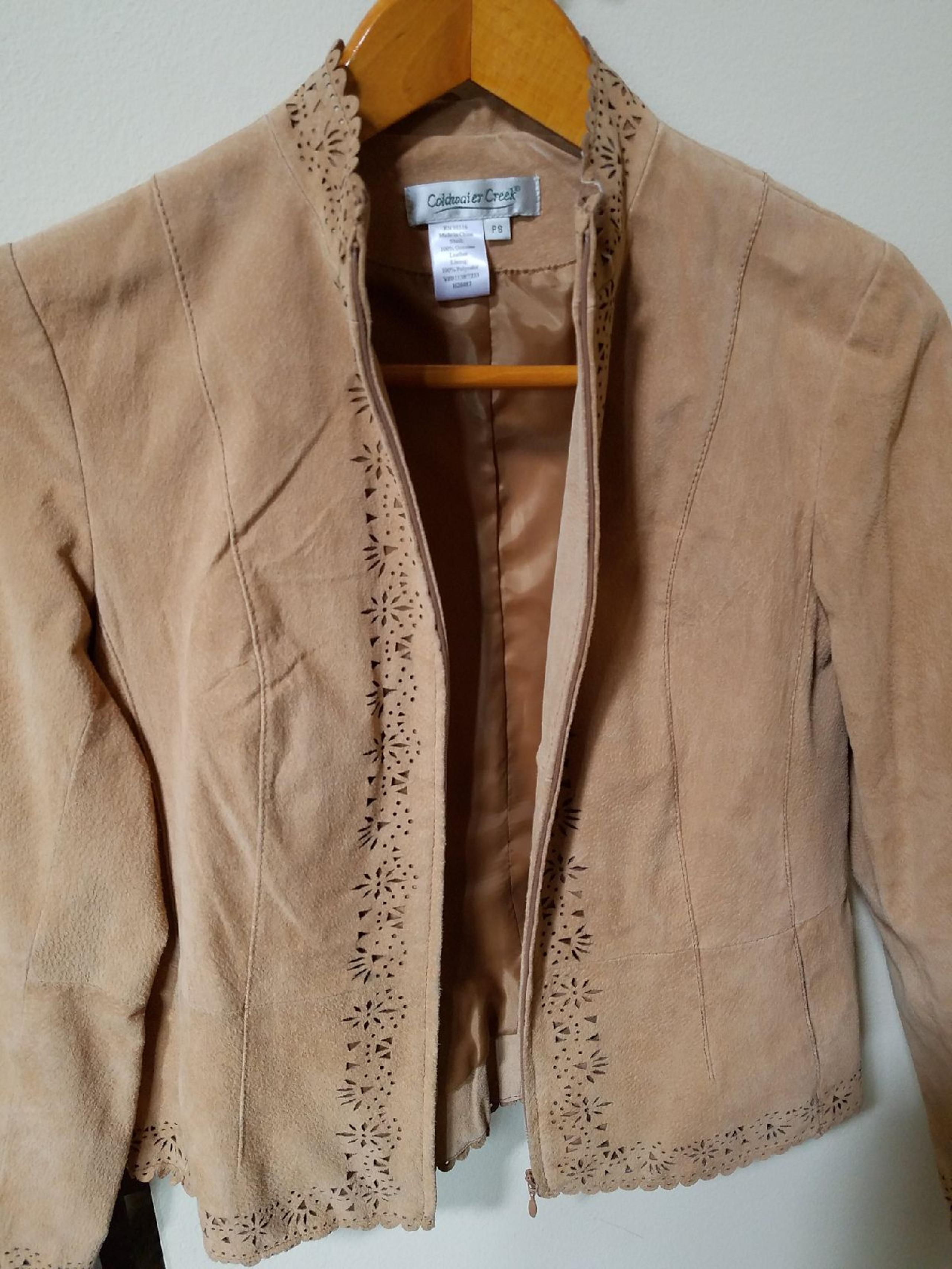 Coldwater Creek Leather Jacket