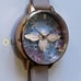 Olivia burton Watch With RoseGold Bee Figurine On 34mm Floral Face