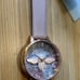 Olivia burton Watch With RoseGold Bee Figurine On 34mm Floral Face