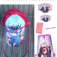 Frozen Baseball Cap, Masks, Bag Bundle