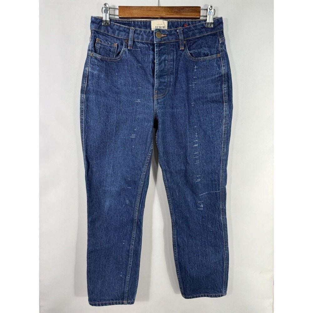 Sezane Denim Women's Size 38 (28x25) Navy Blue Jeans