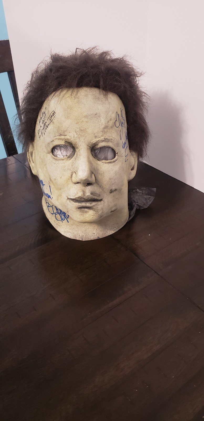 Michael Myers signed mask