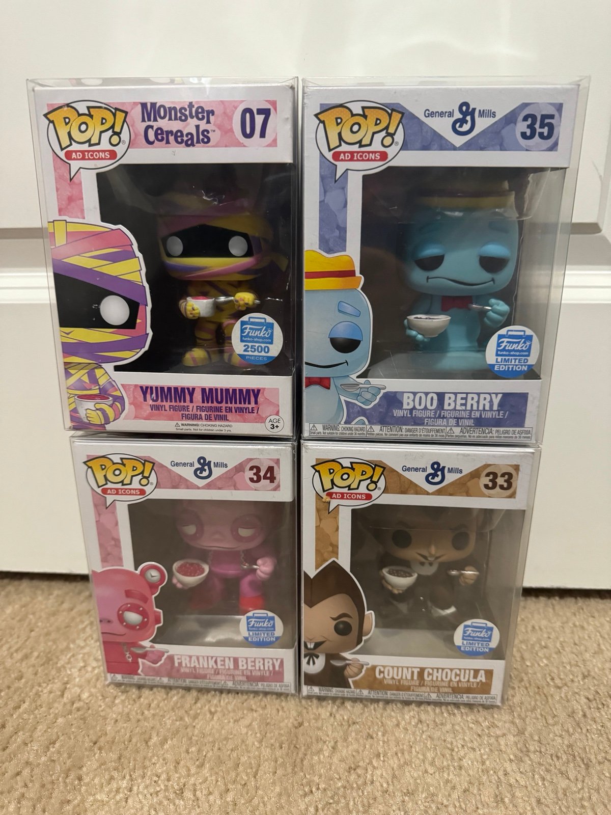 Funko Pop! Cereal Monsters Bundle