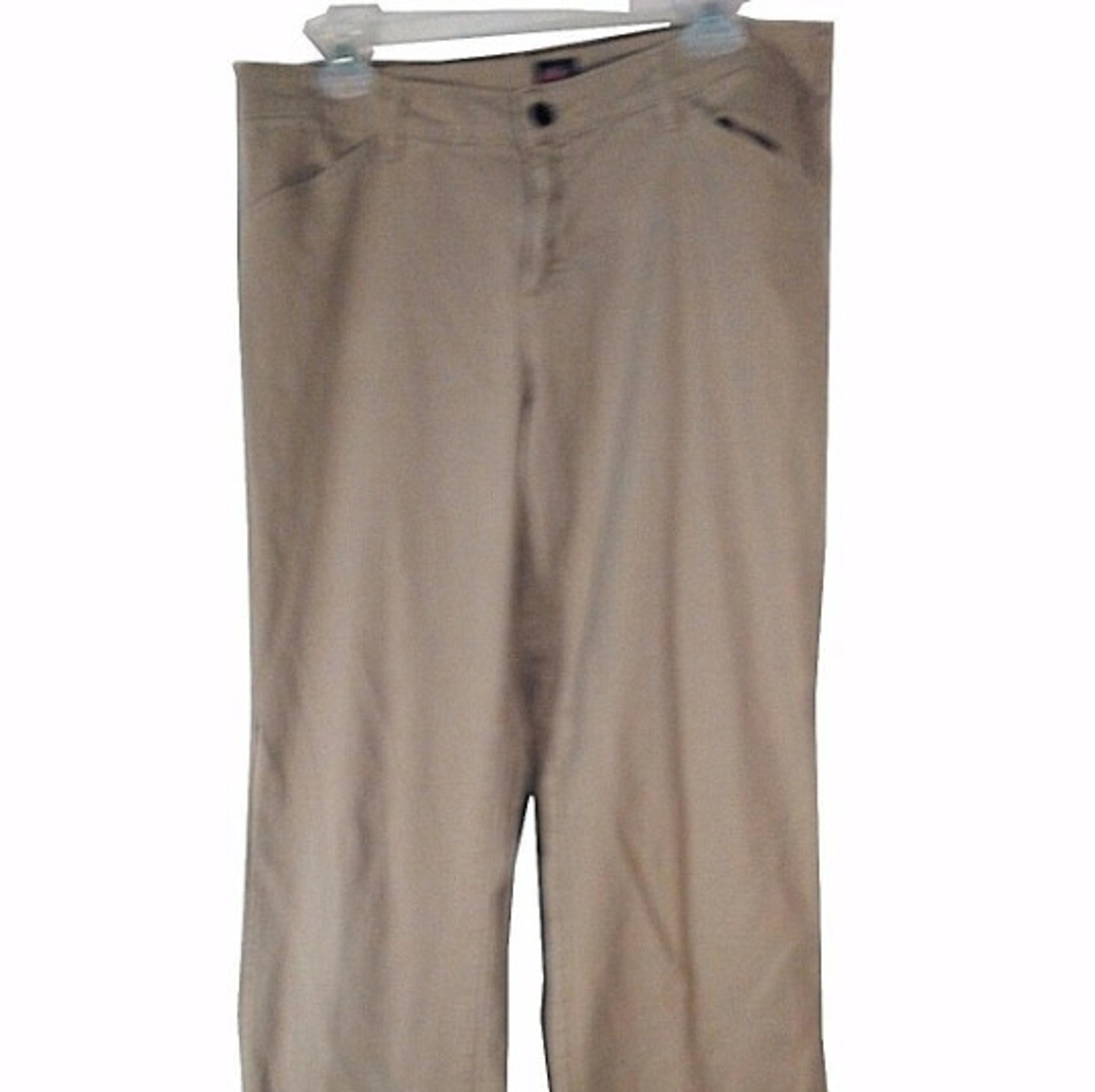 GENUINE DICKIES WOMEN'S JEANS RELAXED FIT SIZE 12RG TAN Sku (F)