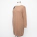 Lauren Ralph Lauren. Faux-Leather-Trim Wool-Cashmere Dress.