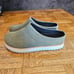 Merrell Womens Olive Green Juno Suede Mule Clogs Slip On Comfort Shoes Size 6