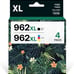 962XL Ink Cartridges Black and Color Combo Pack