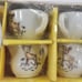 1940'S DOLL HOUSE BABY DEER CHINA TEA SET JAPAN NIB RARE
