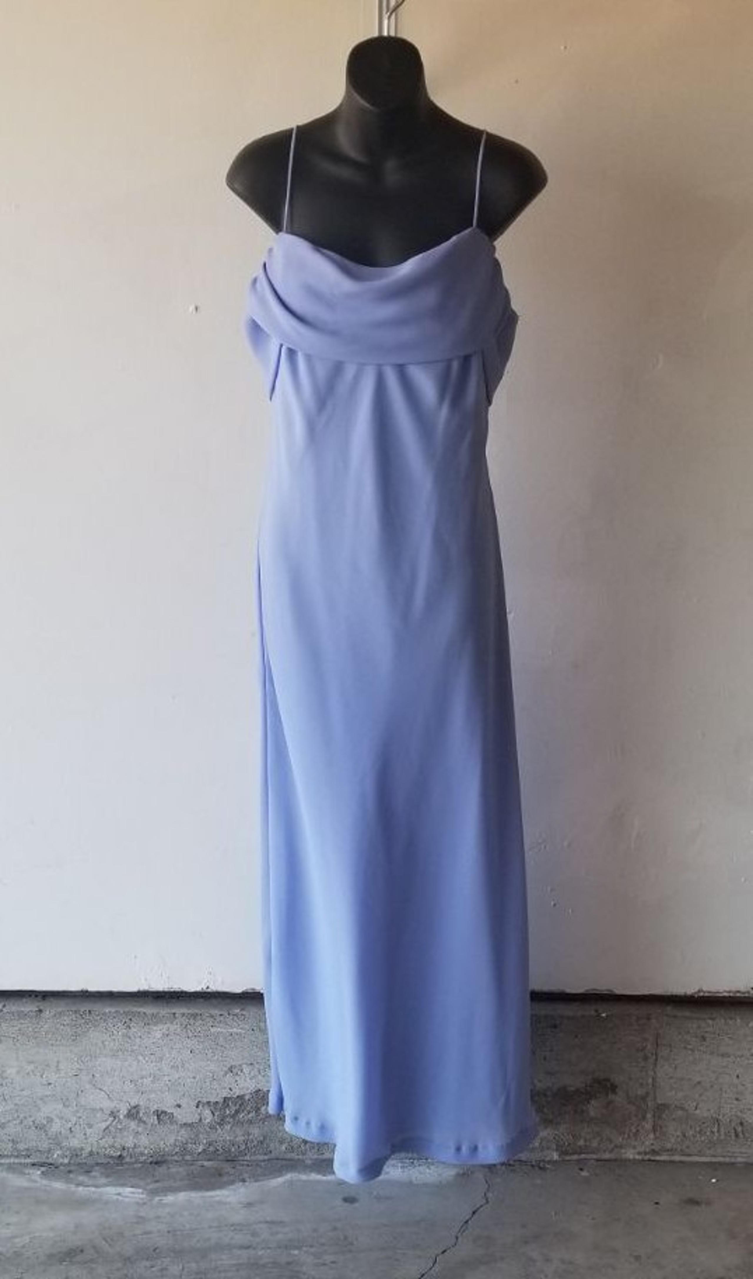 B. Smart Spaghetti Strap Lavendar Dress