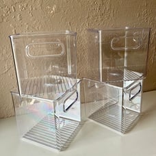 Clear Storage Bins