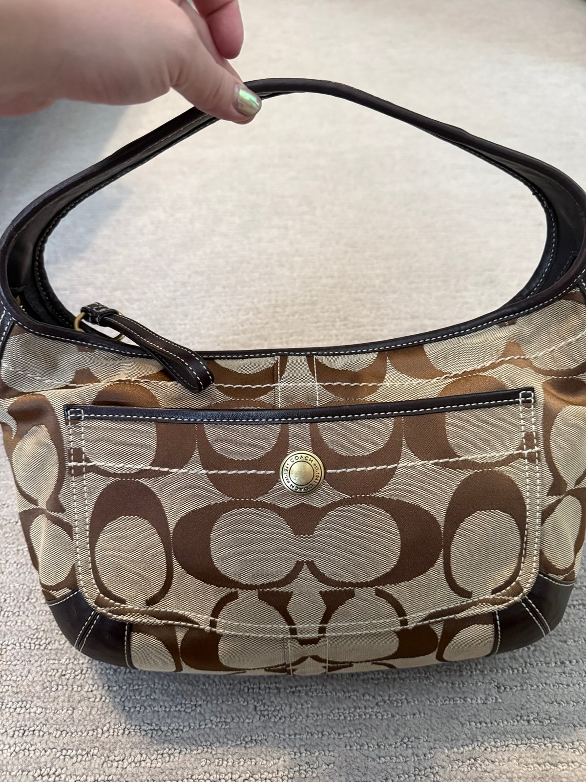 Coach Ergo Hobo Small Shoulder Bag - Vintage