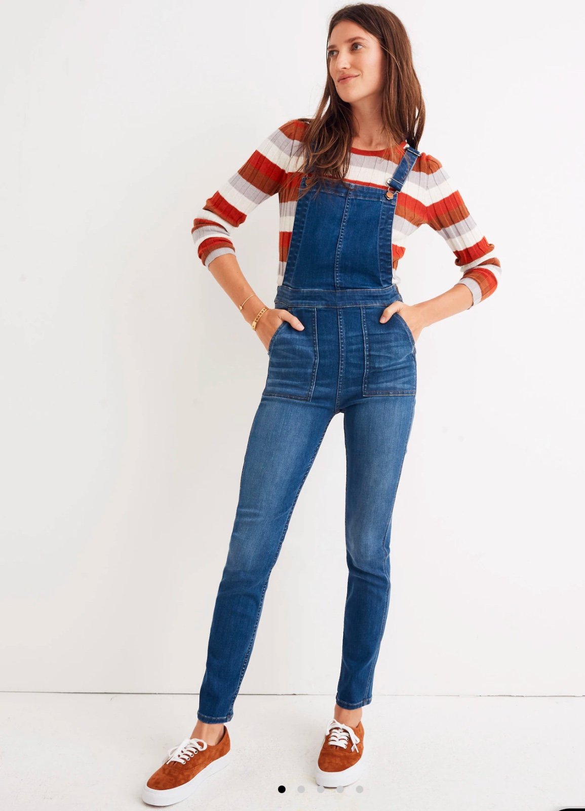 Madewell Skinny Denim Overalls Medium