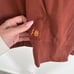 Spiritual Gangster Warrior Embossed Cotton Hoodie Rust Brown Streetwear XL