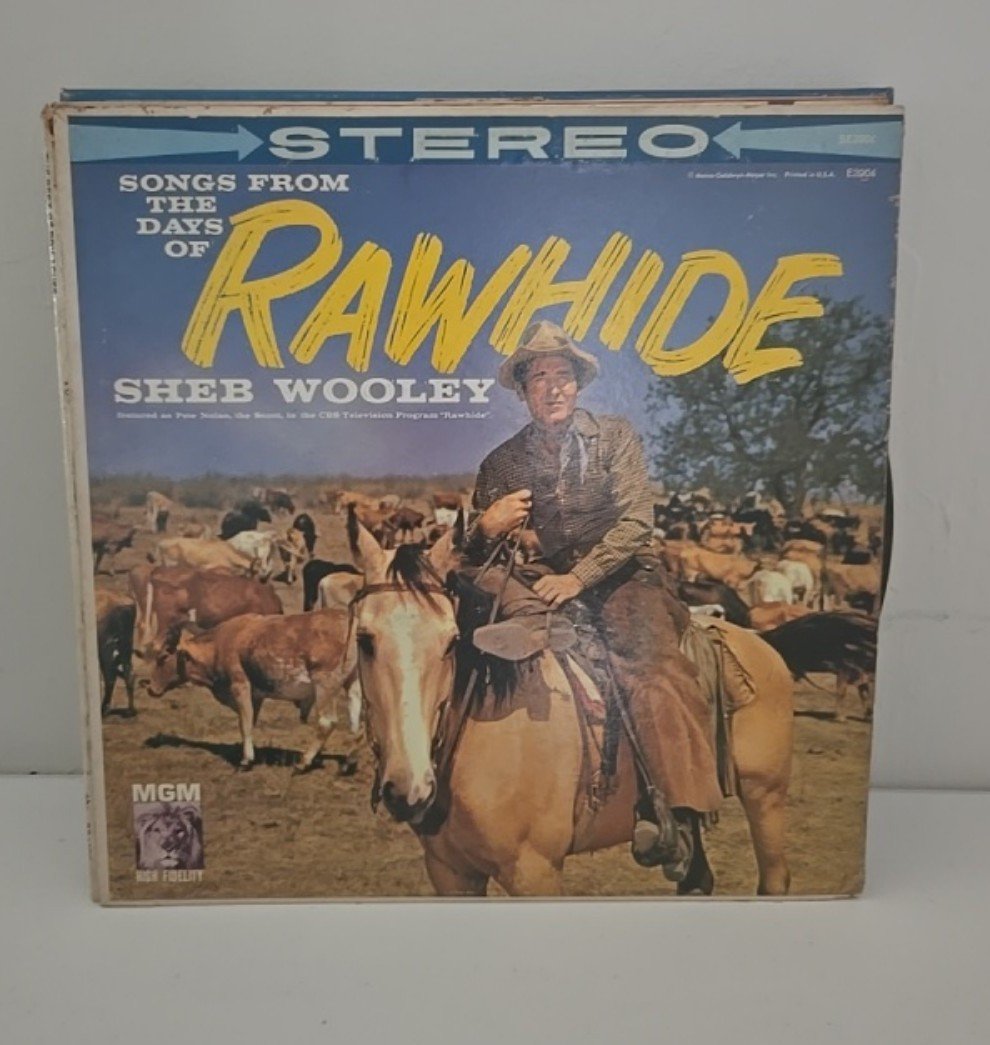 Rawhide Sheb Wooley Vinyl