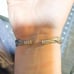 Sterling Silver Native Cuff Braided. Very Flexible & Cool Piece