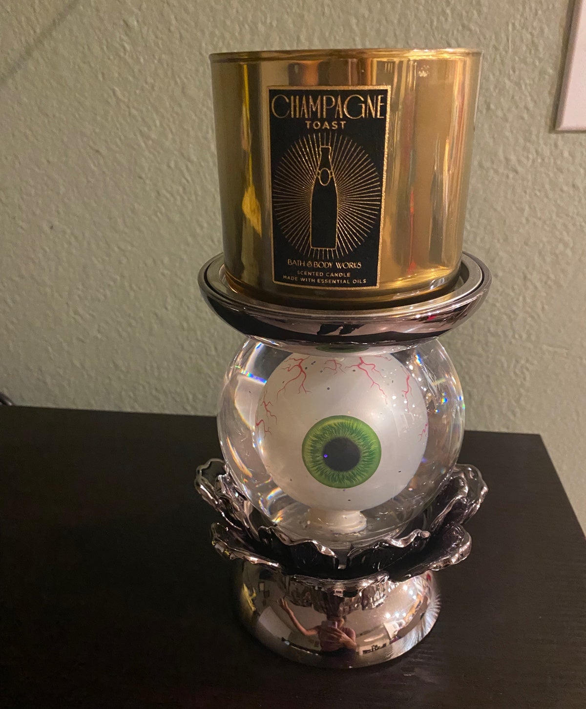 Bath and Body Works halloween candle holder