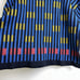 The Endery Bauhaus Short Sleeve Sweater Tee Blue Boxy Top Knit Shirt Womens M/L