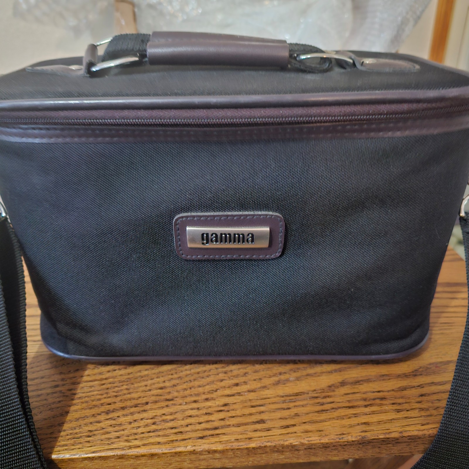 Train Case Over The Shoulder Travel Bag Carryon Suitcase Cosmetic Bag