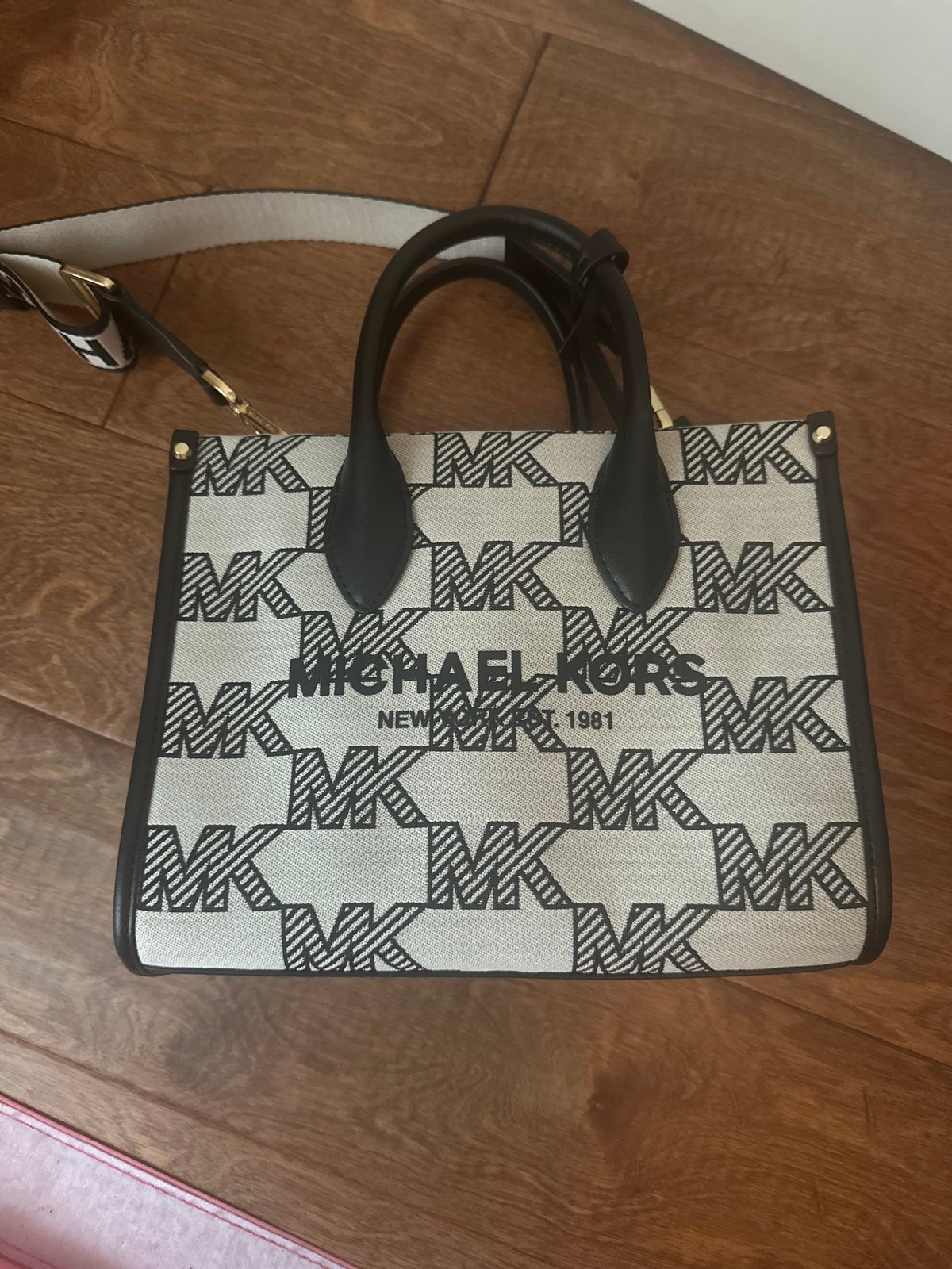Michael Kors jacquard cross body