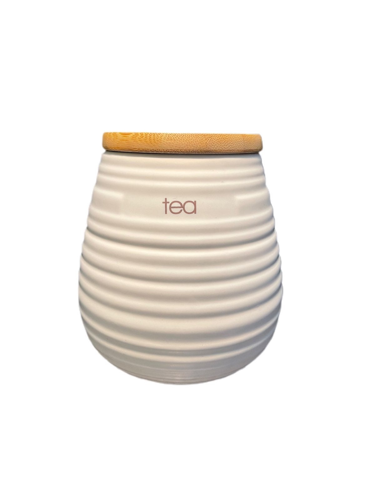 New Ciroa Liquid Lines Tea Canister 15.5x14cm Ultra Rare