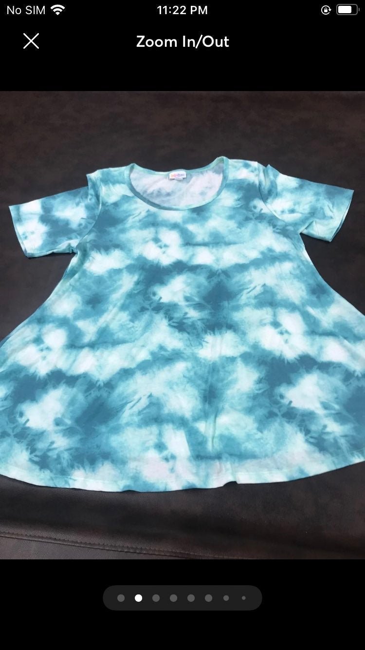 Tie Dye Lularoe Perfect T Tunic 8-14 Small Unicorn LLR New Retired Vintage NWT