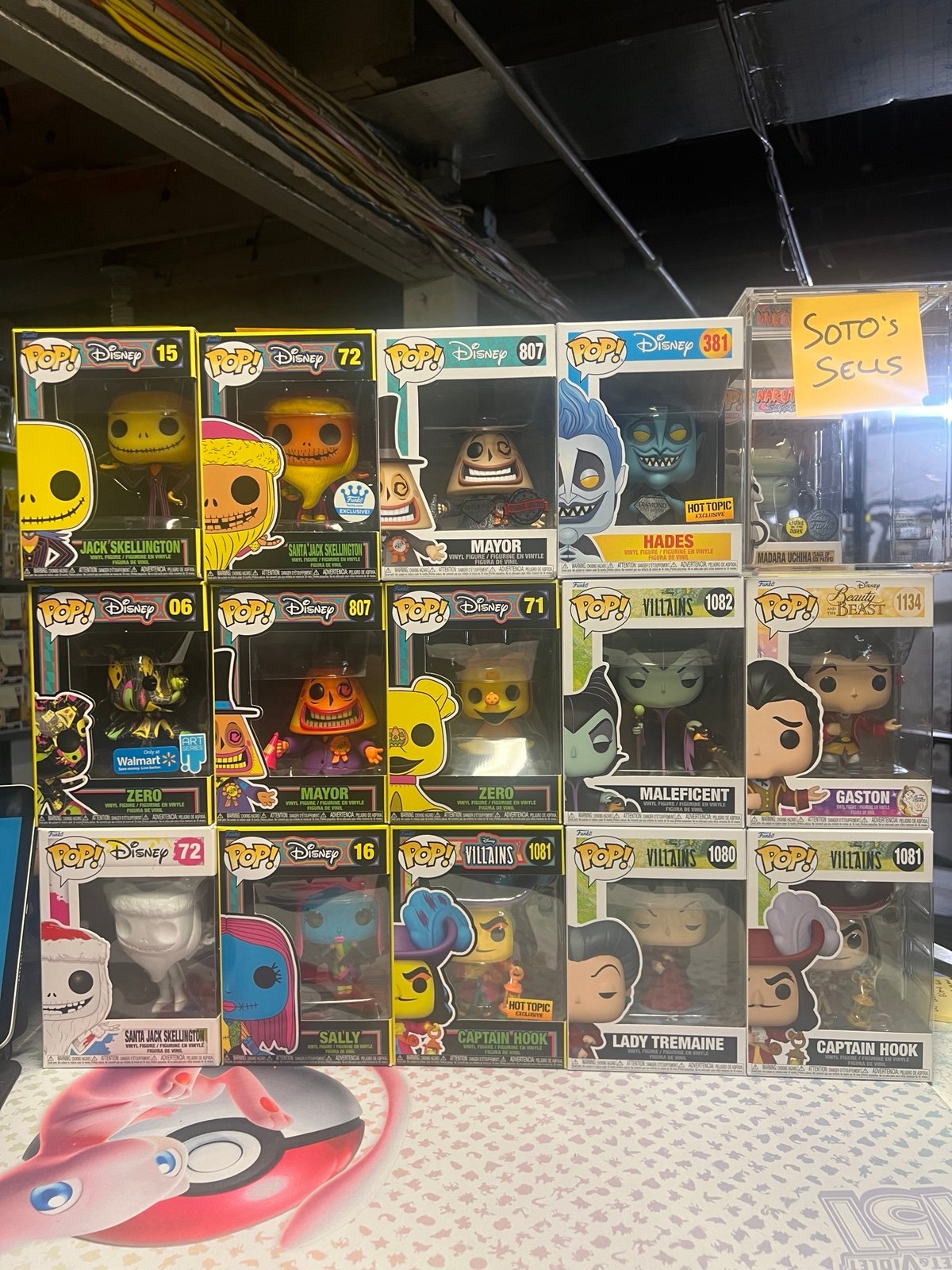Nightmare Before Christmas | Disney Villains Funko Pop Lot- READ DESCRIPTION!
