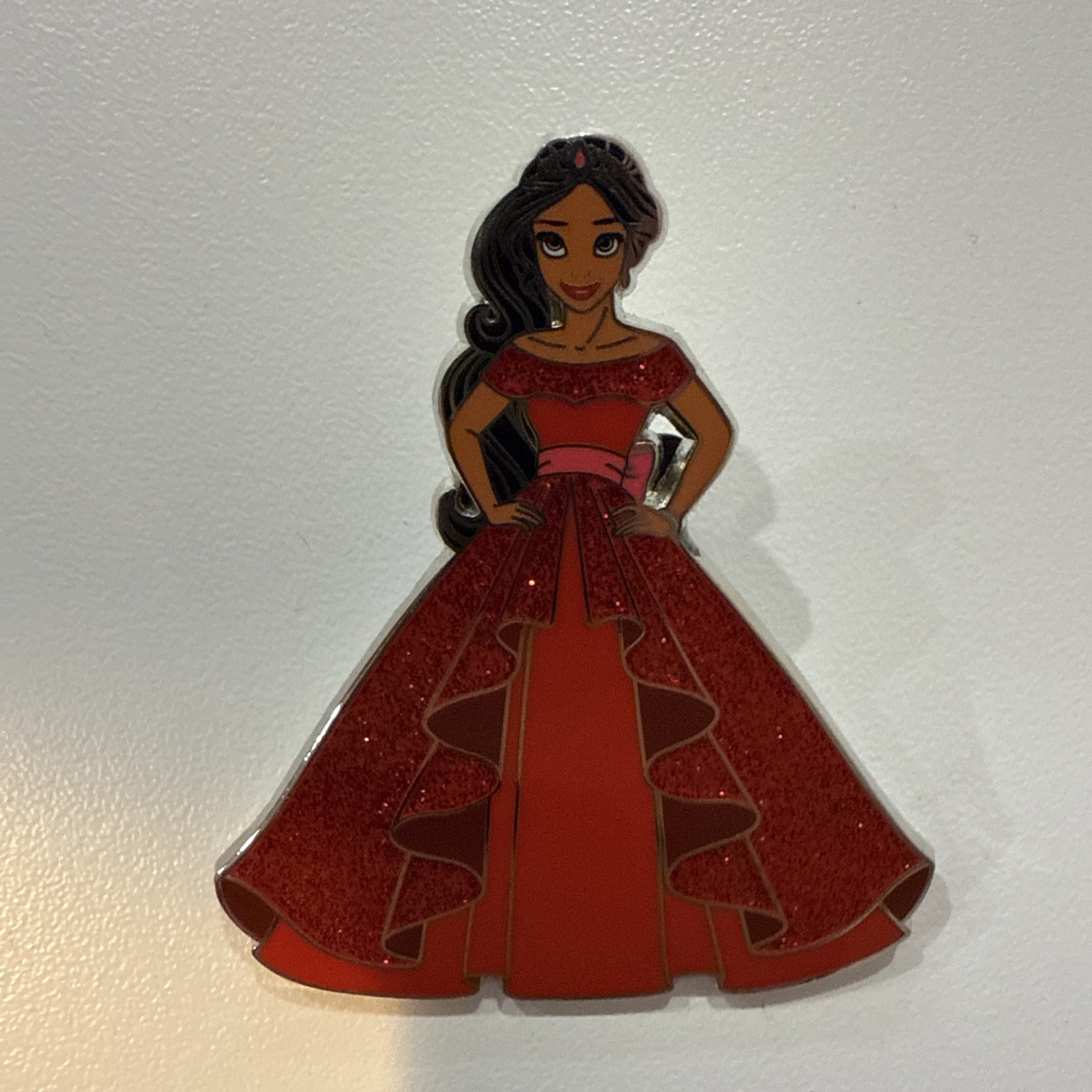 Disney Pin PRINCESS DRESS ELENA OF AVALOR RARE PARIS GLITTER