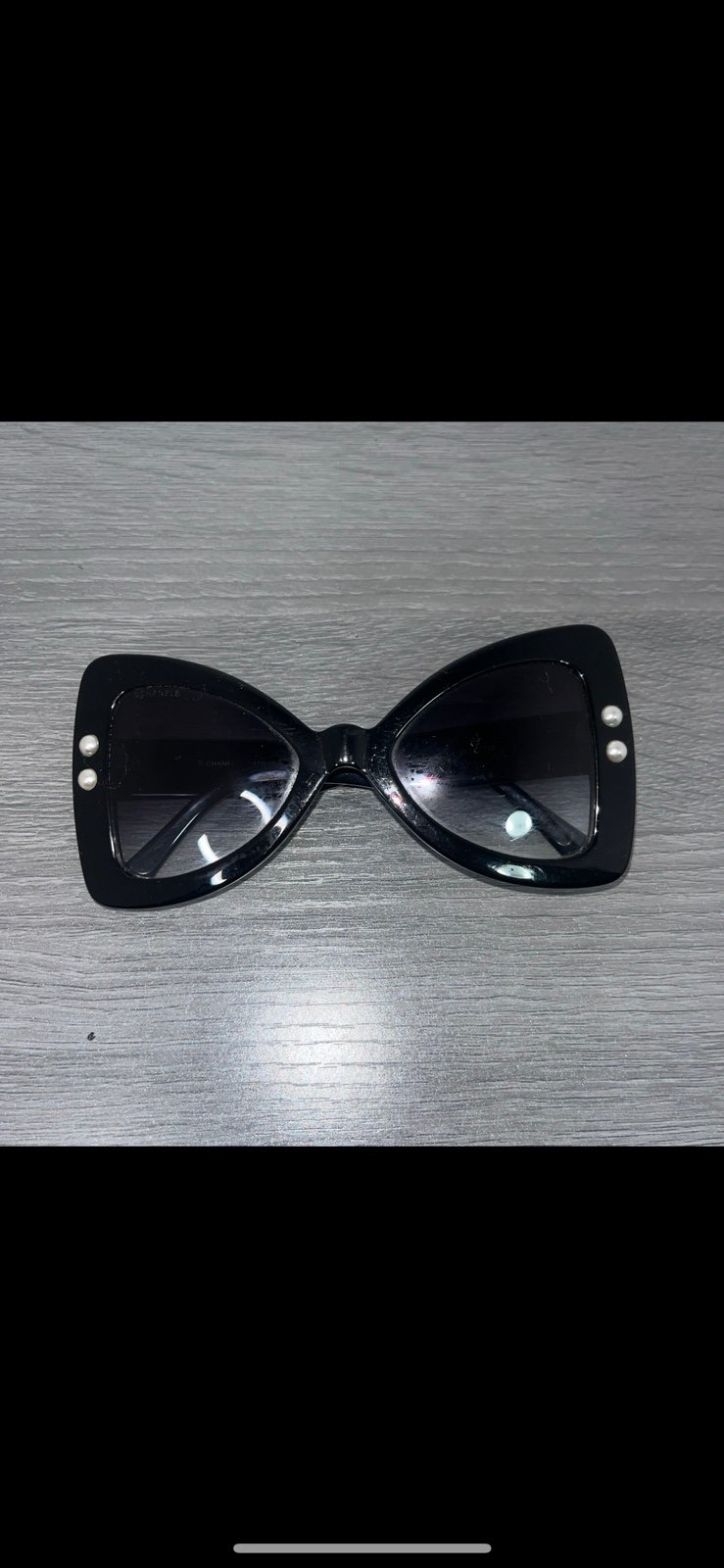 Chanel Pearl Shades for Women with Alexander McQueen Case