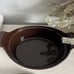Longqberger Woven Tradtions Chocolate Medium Oval Casserole