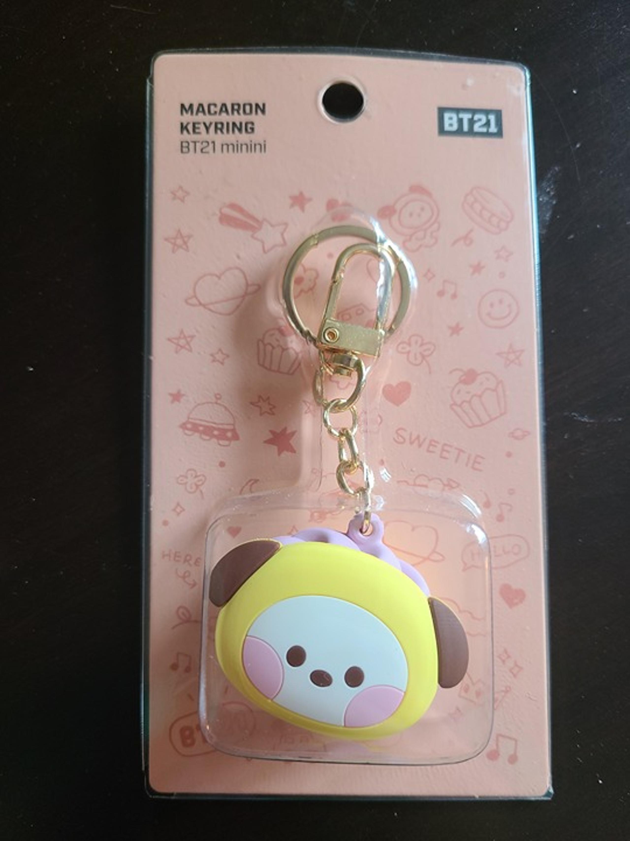 BT21 Baby Chimmy Macaron Keyring